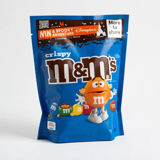 M&M's Crispy Chocolate More to Share Pouch Bag 187g