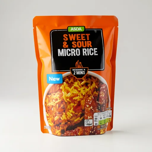 ASDA Sweet & Sour Micro Rice 250g