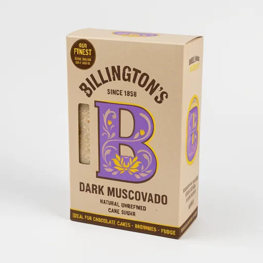 Billington's Dark Muscovado Natural Unrefined Cane Sugar 500g