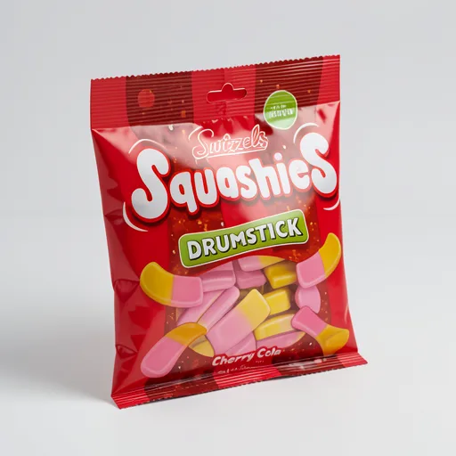 Swizzels Squashies Drumstick Cherry Cola 140g