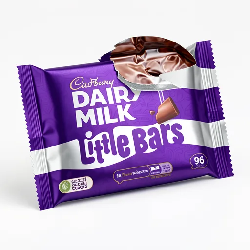 Cadbury Dairy Milk Little Bars Chocolate Bar 4 Pack Multipack 72g (4 x 18g)