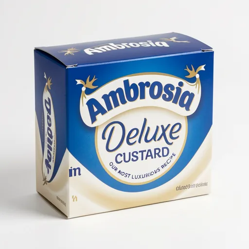 Ambrosia Deluxe Custard Madagascan Vanilla 2x120g