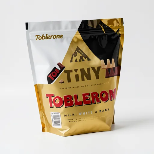 Toblerone honey & almond nougat Tinies assorted chocolate sharing pouch 250 g