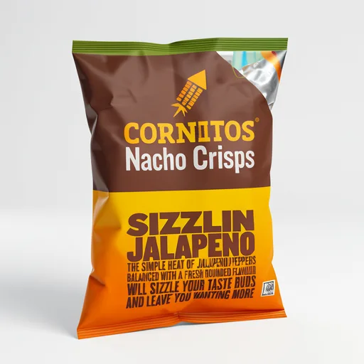 Cornitos Sizzlin Jalapeno Nacho Crisps 55g