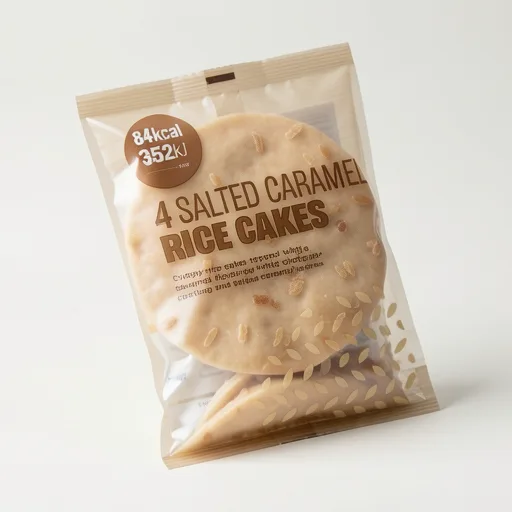 ASDA 4 Salted Caramel Rice Cakes 70g
