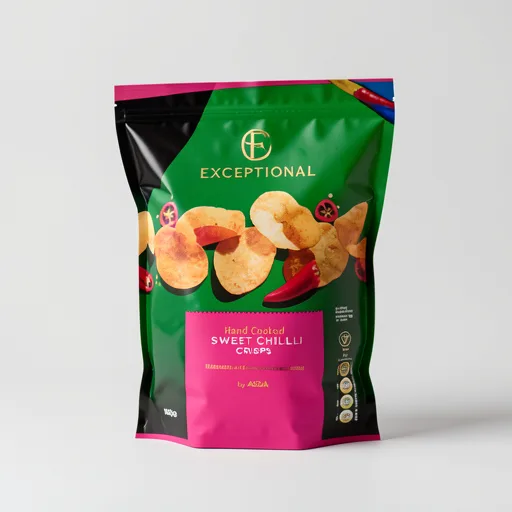 Exceptional By Asda Hand Cooked Sweet Chilli Crisps 150g