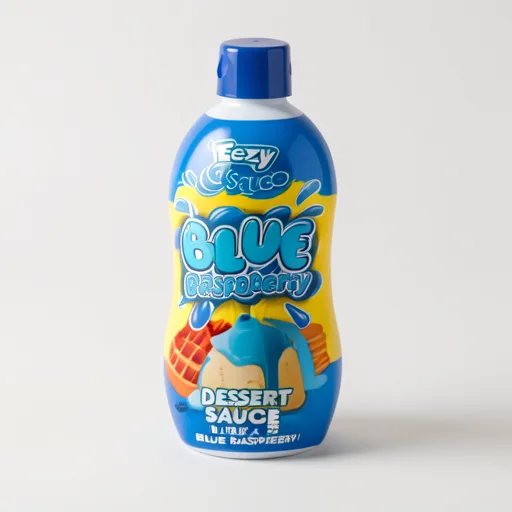 EEZY Blue Raspberry Dessert Sauce 325g