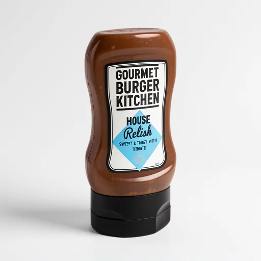 Gourmet Burger Kitchen House Relish Sweet and Tangy Tomato Relish 250g