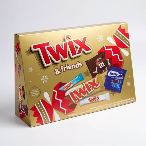 Twix and Friends Chocolate Medium Christmas Selection Box 140g