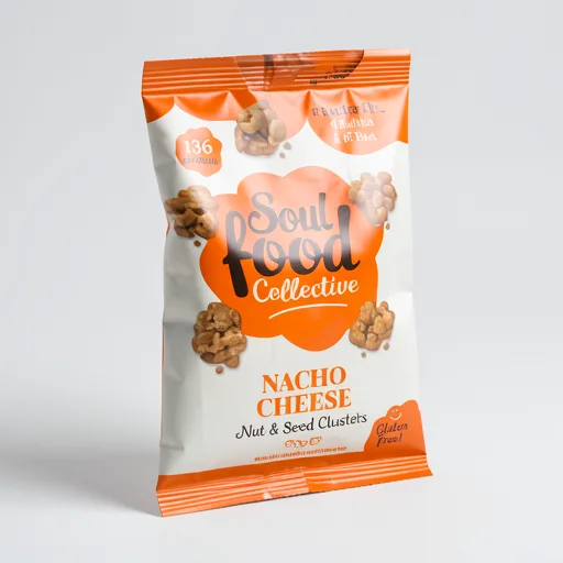 Soul Food Collective Nacho Cheese Nut & Seed Clusters 30g
