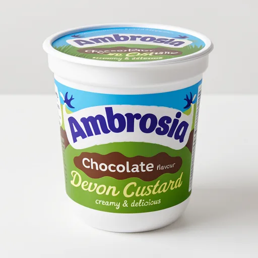 Ambrosia Chocolate Custard Dessert Snack Pot 150g