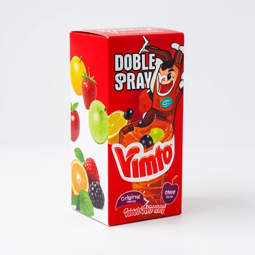 Vimto Double Spray Original & Cherry Mixed Fruit Flavoured Liquid Candy Spray 12ml