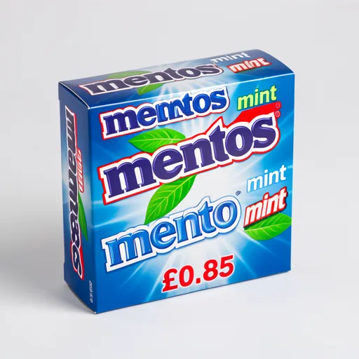 Mentos Mint Chewy Dragees 38g