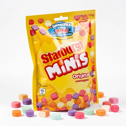 Starburst Minis Original Sweets Pouch Bag 137g