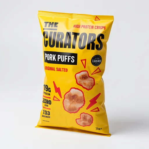 The Curators Original Salted Pork Puffs 75g