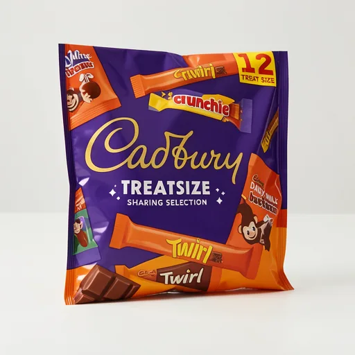 Cadbury Treatsize Chocolate Bar Sharing Selection Bag 223g