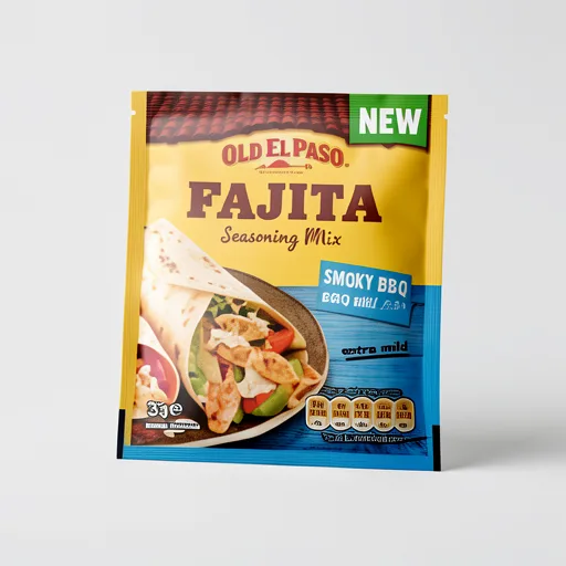 Old El Paso Extra Mild Smoky BBQ Fajita Seasoning Mix 35g