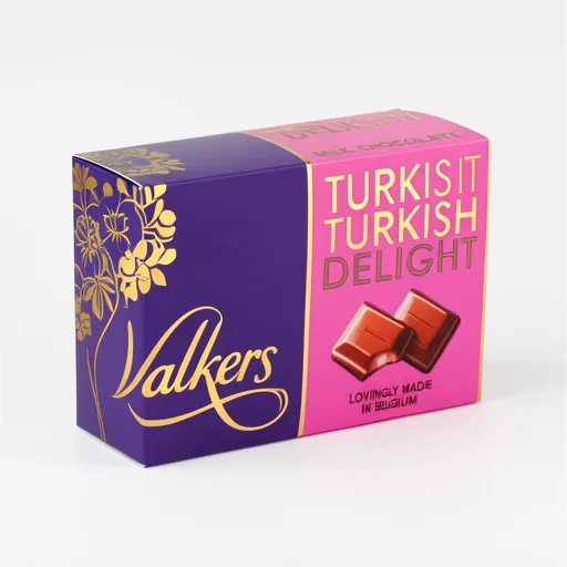 Walkers Milk Chocolate Turkish Delight 150g