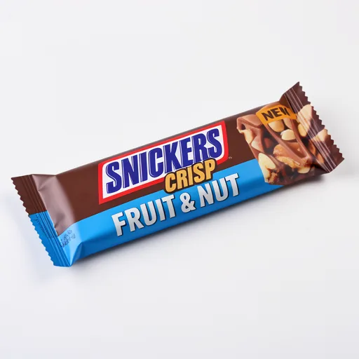 Snickers Crisp Fruit & Nut Milk Chocolate Snack Bar, 40g