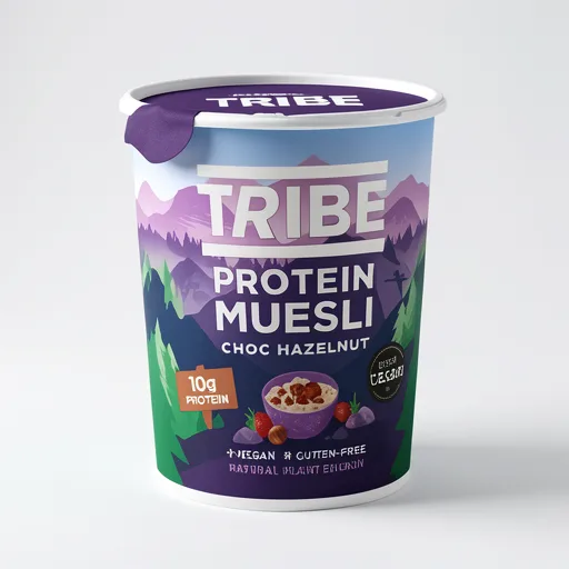Tribe Protein Muesli Choc Hazelnut 70g