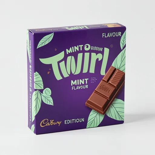 Cadbury Limited Edition Mint Flavour Twirl