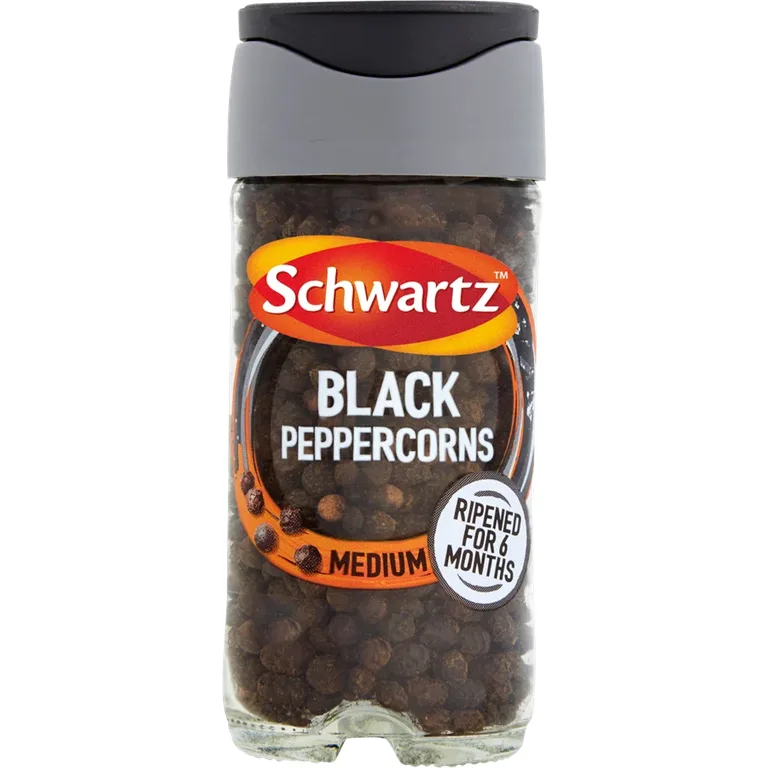 Schwartz Medium Black Peppercorns 100g
