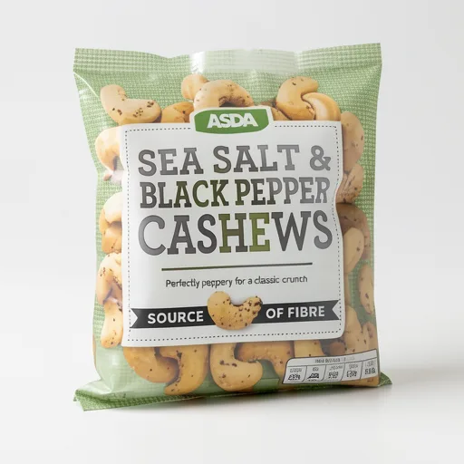 ASDA Sea Salt & Black Pepper Cashews 150g