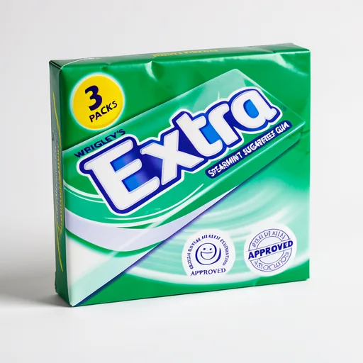 Wrigley's Extra Spearmint Chewing Gum Sugar Free 3 x 10 pieces