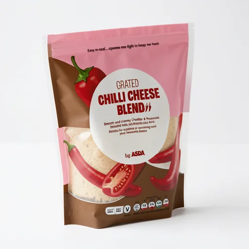 ASDA GRATED CHILLI CHEESE BLEND by ASDA 200g