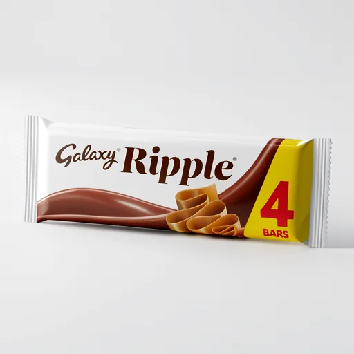 Galaxy Ripple Milk Chocolate Bars Multipack 4 x 30g