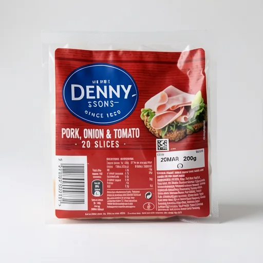 Henry Denny & Sons Pork, Onion & Tomato 20 Slices 200g