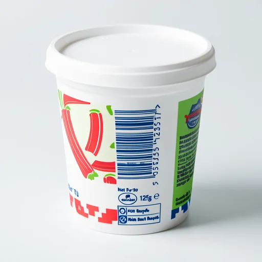 Village Dairy Llaeth y Llan Rhubarb Low Fat Bio-Live Yogurt 125g