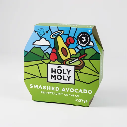 Holy Moly Smashed Avocado 3 x 57g