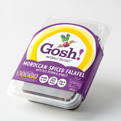 Gosh! Moroccan Spiced Falafel with Red Pepper & Apricot 266g