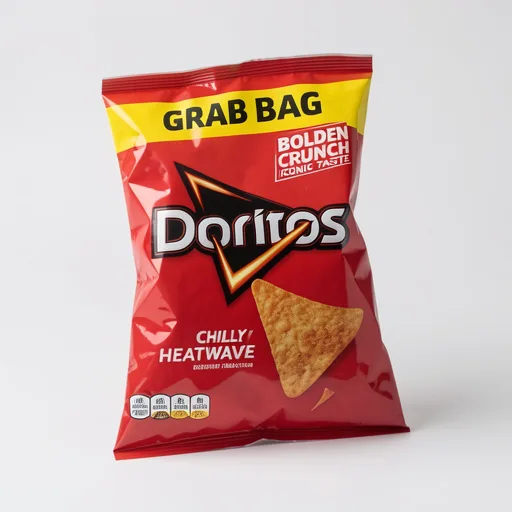 Doritos Chilli Heatwave Tortilla Chips Grab Bag Crisps 48g