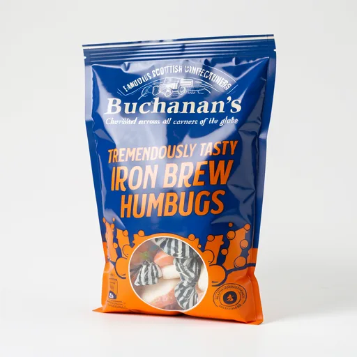 Buchanan's Tremendously Tasty Iron Brew Humbugs 140g