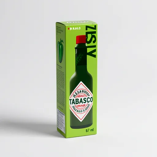 Tabasco Mild Green Hot Pepper Sauce 