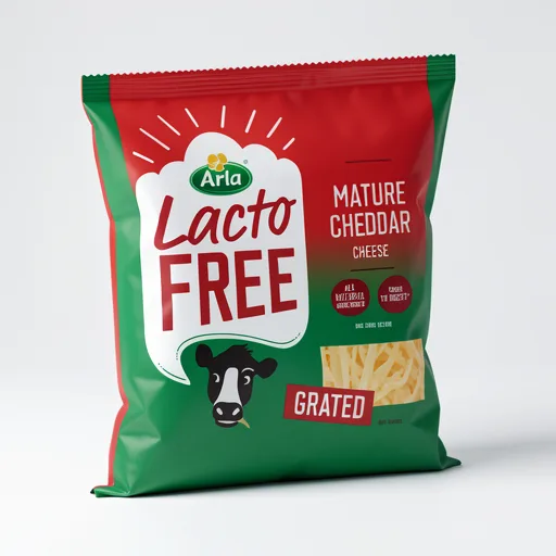 Arla Lactofree Grated Mature Cheddar Cheese 200g