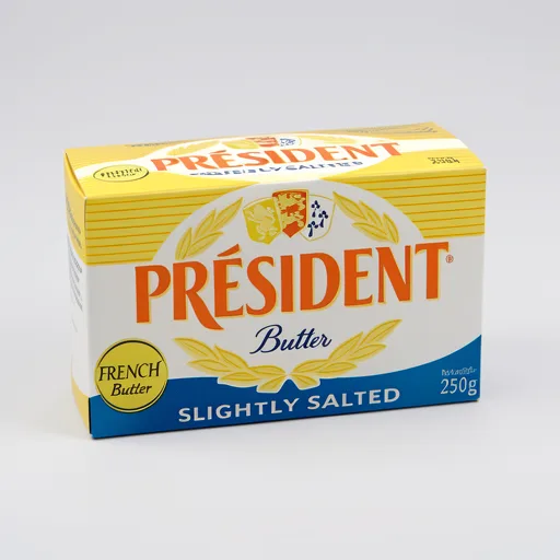 President French Slightly Salted Block Butter 250g