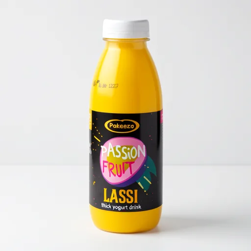 Pakeeza Passion Fruit Lassi Thick Yogurt Drink 330g