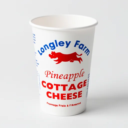 Longley Farm Yorkshire Cottage Cheese With Pineapple