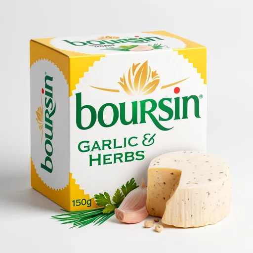 Boursin Garlic & Herbs Soft Cheese 150g