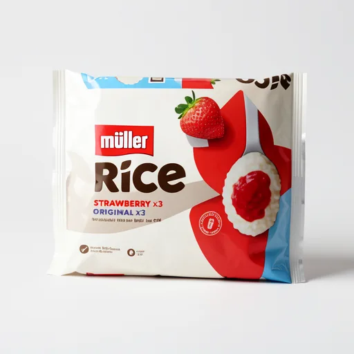Muller Rice Low Fat Dessert - Original & Strawberry 6 x 170g
