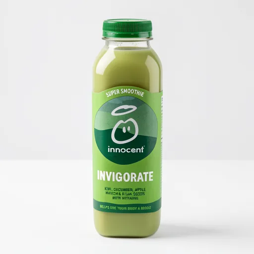 Innocent Green Energise, Kiwi, Cucumber, Apple & Matcha Super Smoothie with Vitamins 750ml