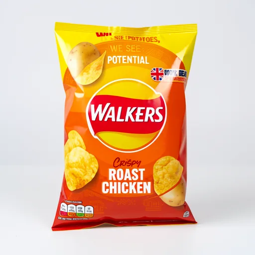 Walkers Roast Chicken Crisps   45g