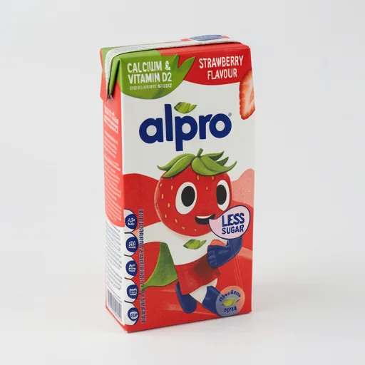Alpro Kids Soya Strawberry Long Life Dairy Free Drink 200ml