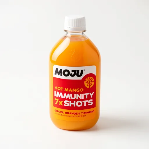 MOJU Hot Mango Immunity Dosing Bottle Shots x7 420ml
