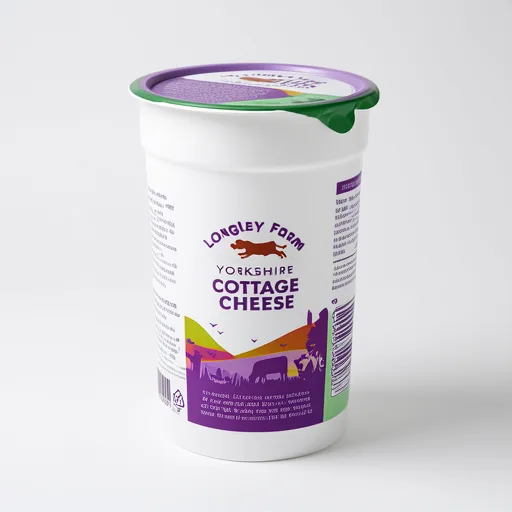Longley Farm Yorkshire Chive Cottage Cheese 250g