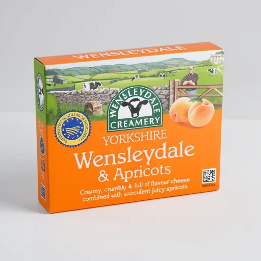 Wensleydale Creamery Original Yorkshire Wensleydale & Apricots 180g