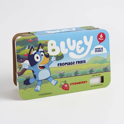 Bluey Fromage Frais - Strawberry 6 x 45g